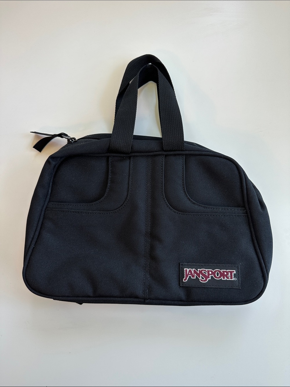 Jansport Black Dual-Handle Toiletry Bag